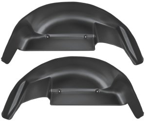 Ford F-150 Wheel Well Guards - Rear - Husky Liners - Black - `06-`14